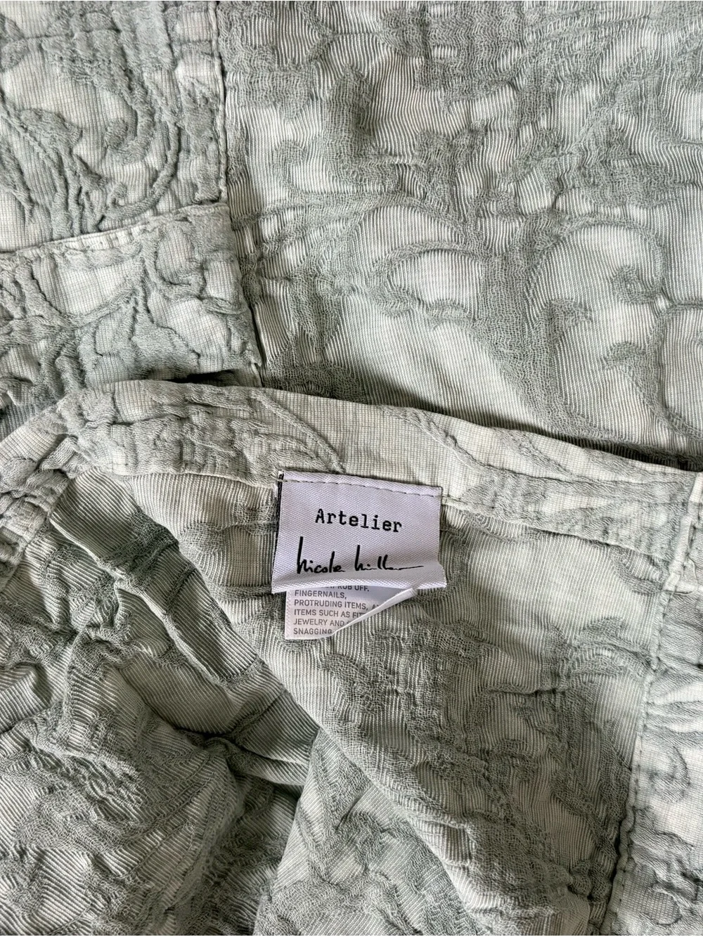 Nicole Miller Sea foam green Curtain Panel Set of 4 - Home Accents